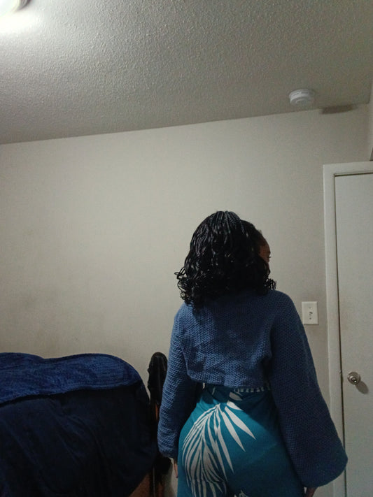 Crochet Sleeve Shawl