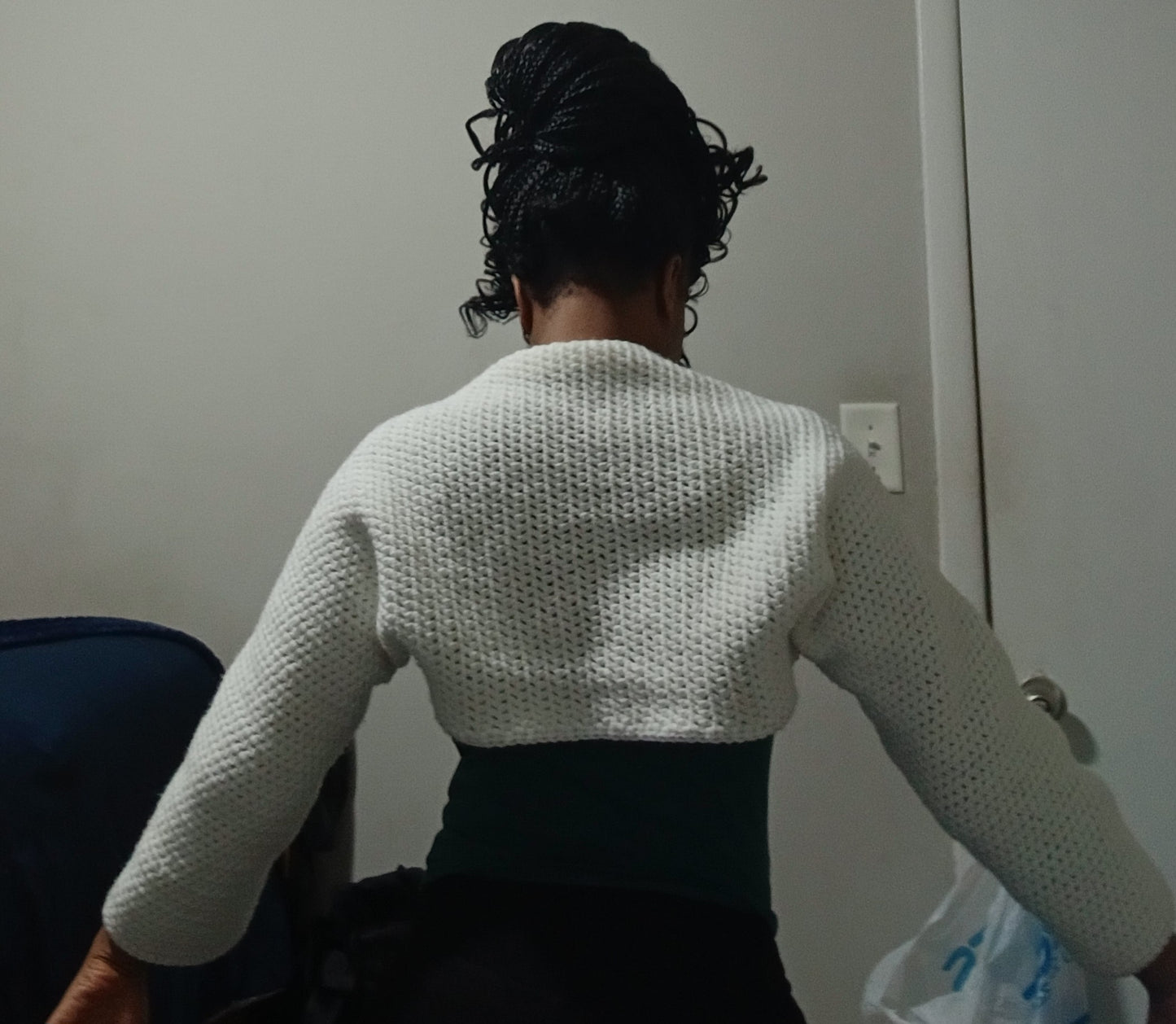 Crochet Sleeve Shawl