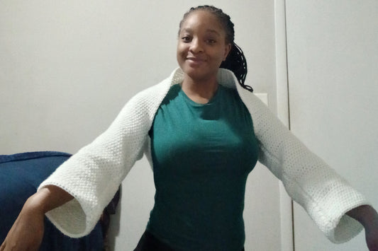 Crochet Sleeve Shawl Pattern